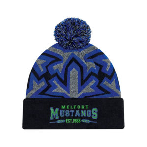 Mustangs - Unisex Pom Pom Toque